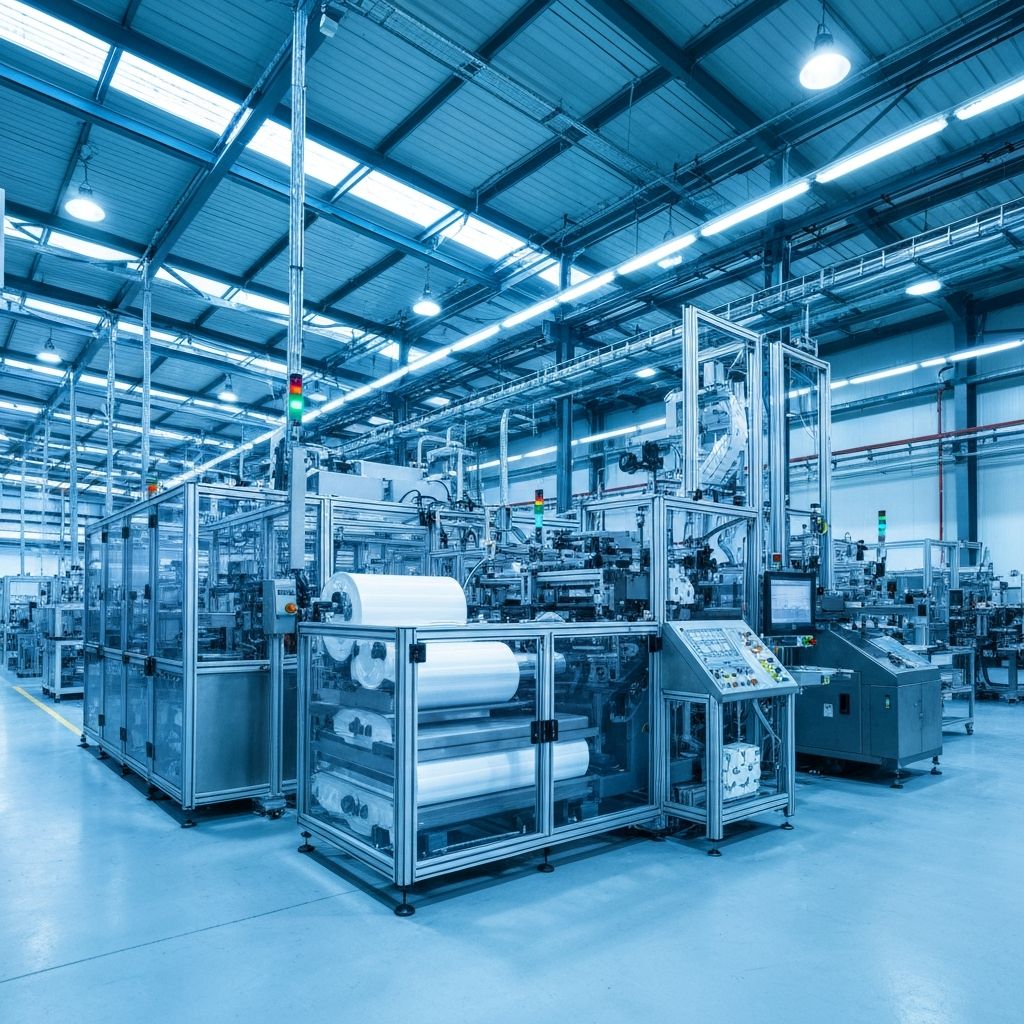 Industrial manufacturing facility